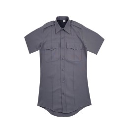 Design solid-color gray women's industrial uniforms, custom-made slim-waist industrial uniforms, two pockets on the chest, left and right shoulder straps, shirt bottoms and round bottoms Industrial Uniform Center D385 Design solid-color gray women's industrial uniforms, custom-made slim-waist industrial uniforms, two pockets on the chest, left and right shoulder straps, shirt bottoms and round bottoms Industrial Uniform Center D385